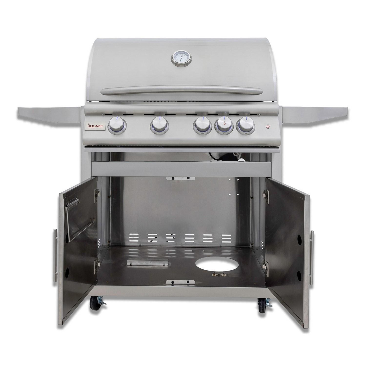 Blaze Premium LTE+ 32-Inch 4-Burner Gas Grill W/ Rear Infrared Burner & Lift-Assist Hood - view 2