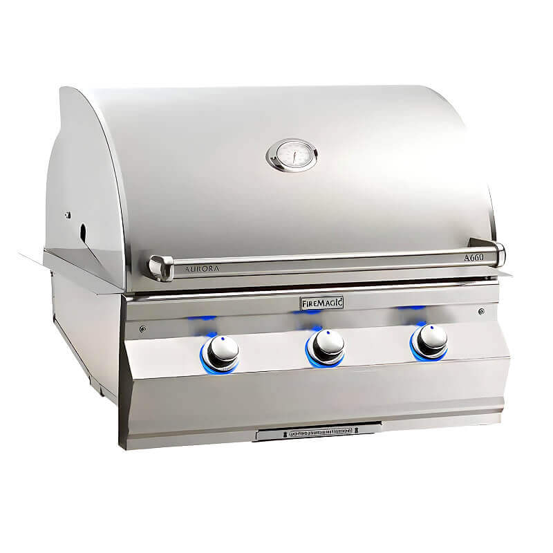 Fire Magic Aurora A660I 30-Inch Built-In Gas Grill with Infrared Burner