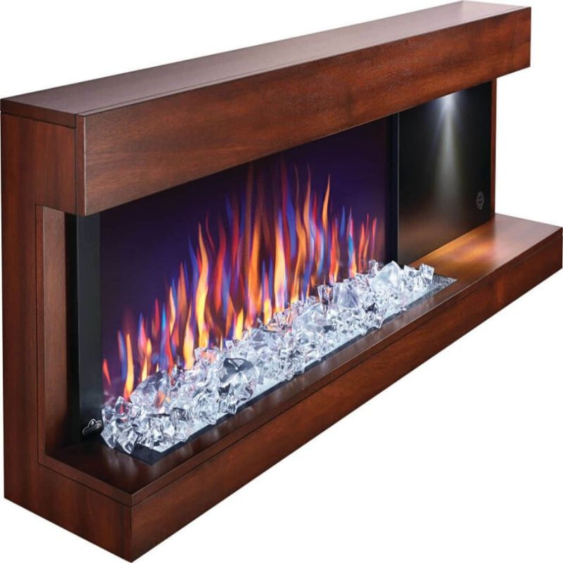 Napoleon Stylus Steinfeld 53" Wall Mount Electric Fireplace | NEFP32-5320BW - view 3