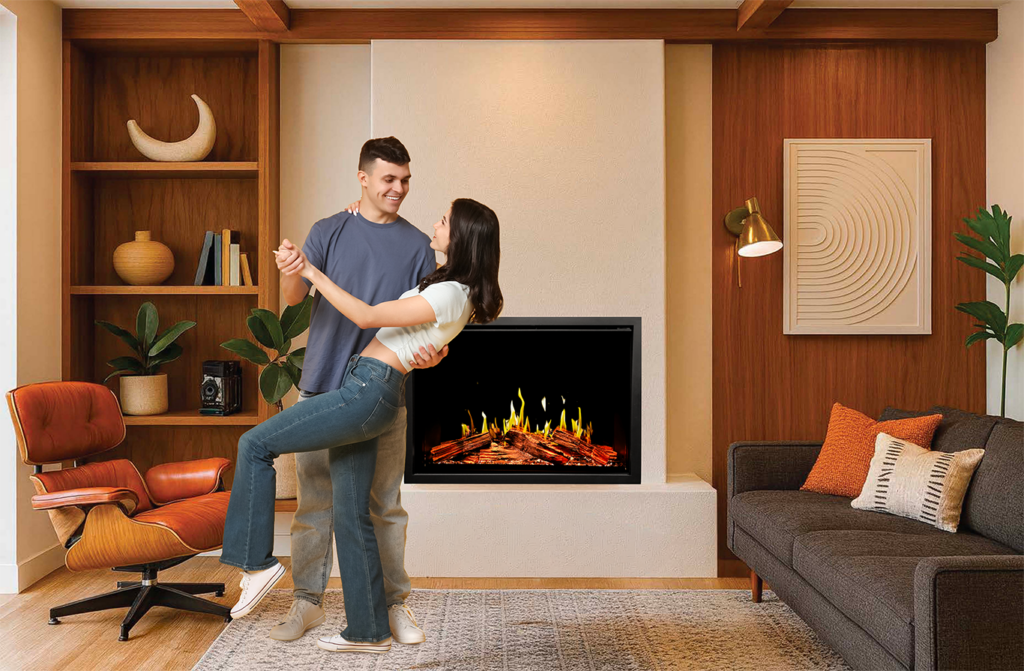 Modern Flames Orion V2 Traditional LCD Virtual Electric Fireplace - view 6