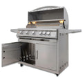 Blaze Premium LTE+ 40-Inch 5-Burner Propane Gas Grill W/ Rear Infrared Burner & Lift-Assist Hood
