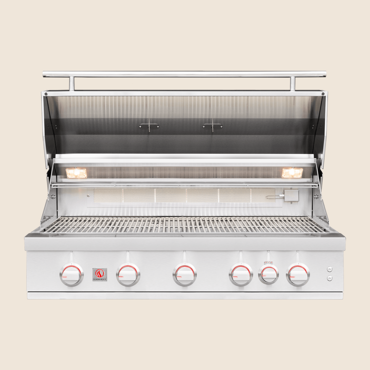 Summerset SZRPRO40 Sizzler Pro 40-Inch 5-Burner Built-In Gas Grill with Infrared Burner - view 2