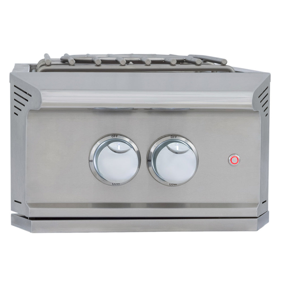 Blaze LTE Pro 60,000 BTU Built-In Propane Power Burner With Wok Ring & Lid