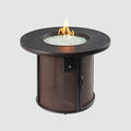 The Outdoor GreatRoom Stonefire Round Gas Fire Pit Table