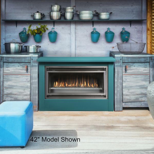Montigo Mahana PL60VO Ventless Outdoor Gas Fireplace - 60" - view 4