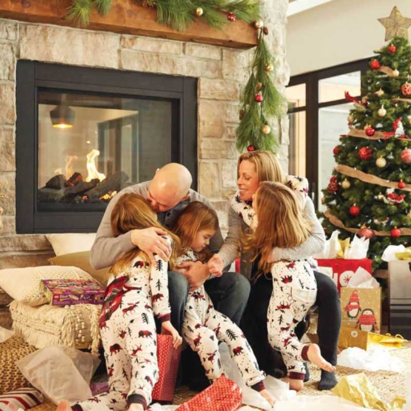 Napoleon Ascent Multi View See Thru Direct Vent Gas Fireplace | BHD4 - view 3