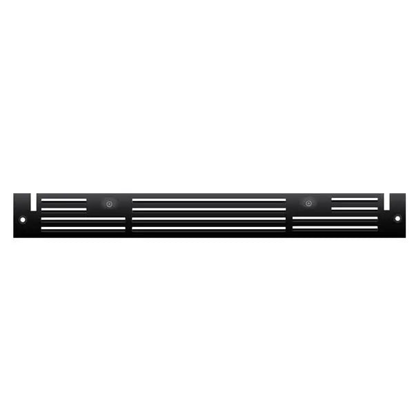 XO Appliance Black toe kick 24" Double Door (standard on panel ready units) – view 2