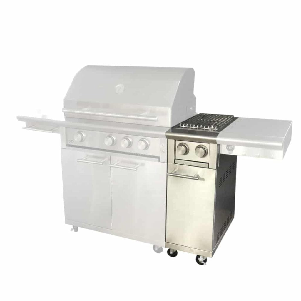 XO Performance XLT Freestanding Gas Side Burner Bolt-To Cart - view 2