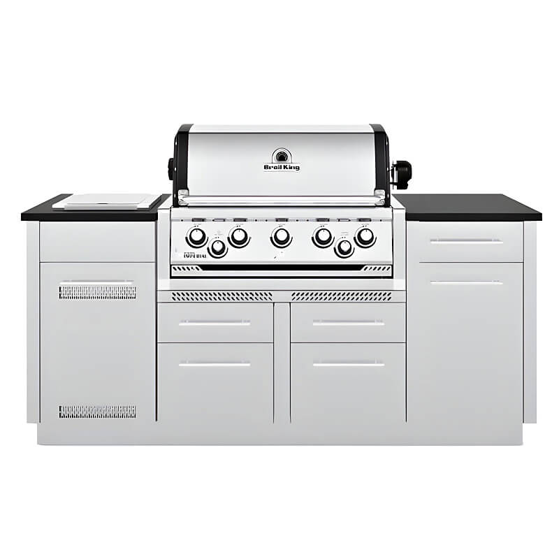 Broil King Imperial S 590i 5-Burner Natural Gas Grill Center