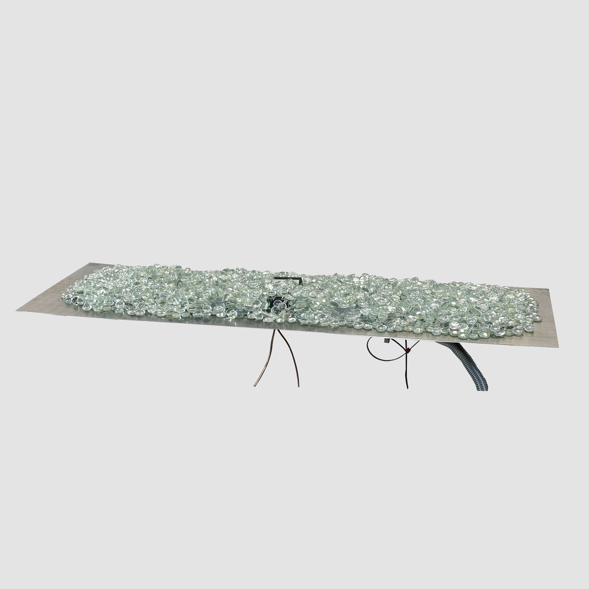 The Outdoor GreatRoom Crystal Fire Plus Linear Gas Burner Insert and Plate Kit - view 16