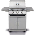 Blaze Prelude LBM 25-Inch 3-Burner Freestading Propane Gas Grill on Cart - Soft Close Doors