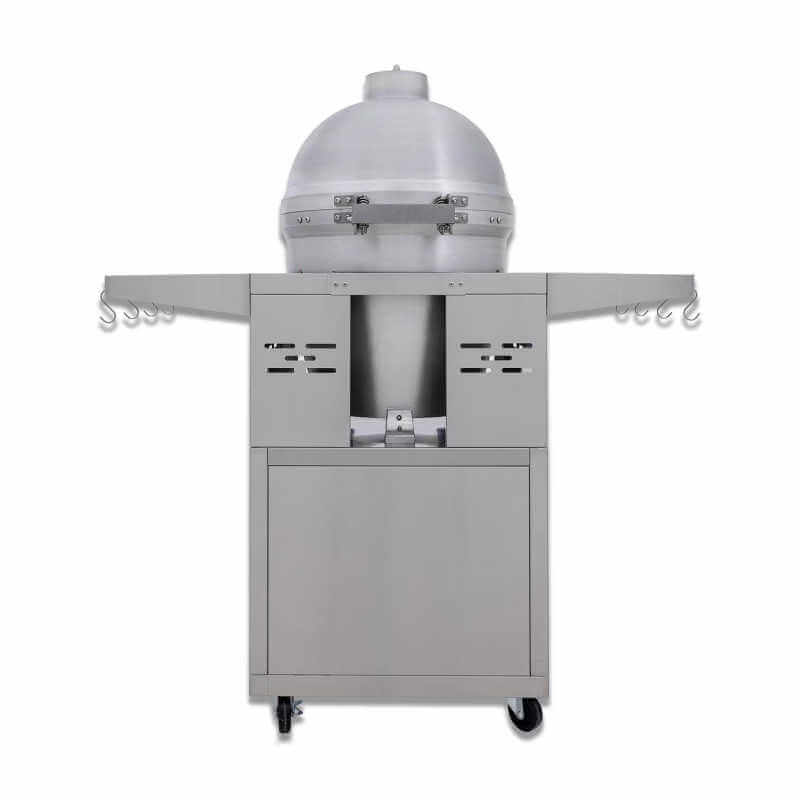 Blaze 20 Inch Cast Aluminum Kamado Grill W/ Cart - view 7
