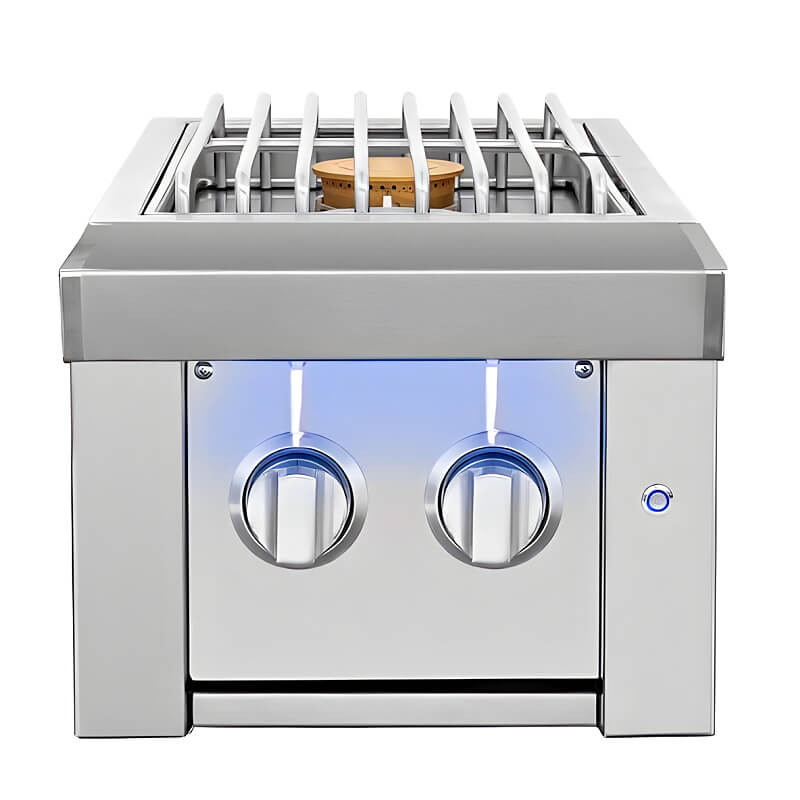 American Made Grills Encore Double Side Burner - ENCSB2