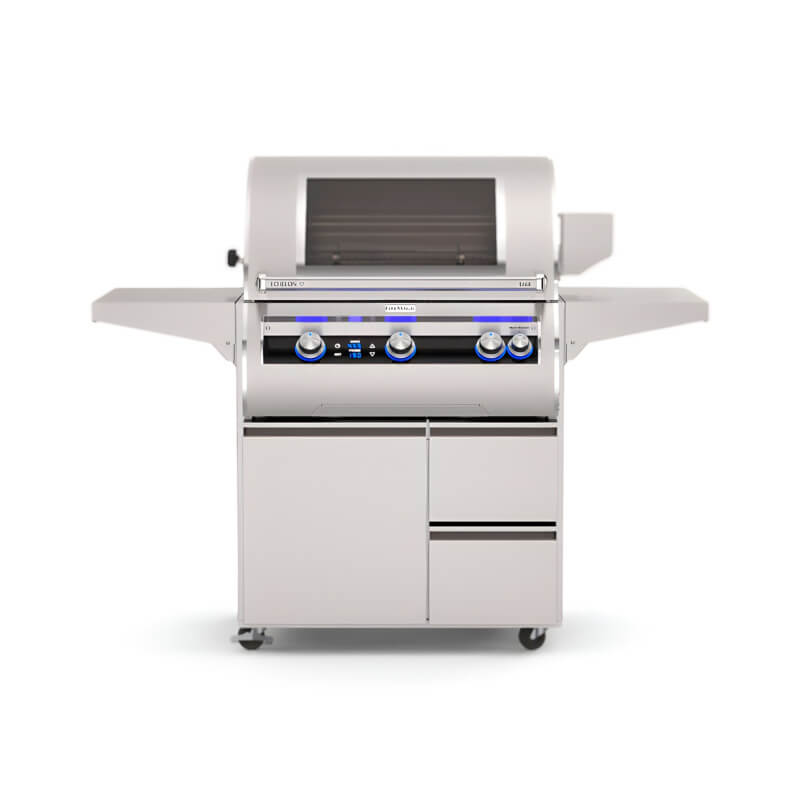 Fire Magic Echelon Diamond E660I 30-Inch Freestanding Gas Grill w/ Digital Control, Magic View Window, & Rotisserie