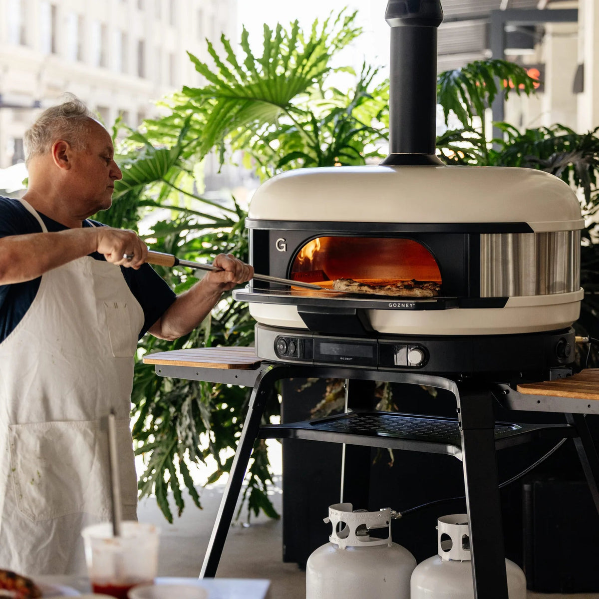 Gozney Dome Gen 2 Propane Pizza Oven - Bone - GMPBNUS1625 - view 7