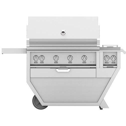 Hestan Deluxe 42-Inch Natural Gas Grill W/ Sear Burner, Rotisserie & Double Side Burner