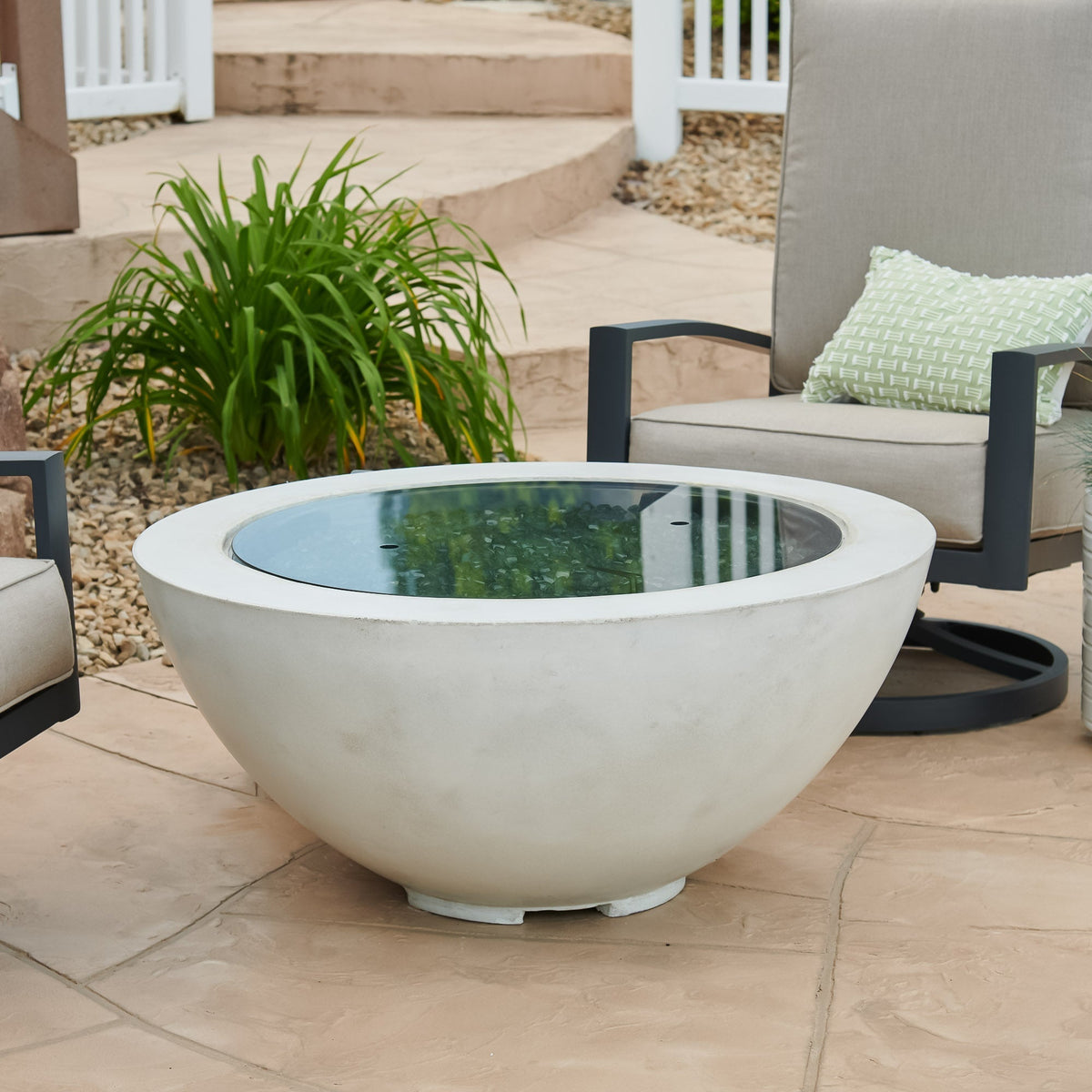 The Outdoor GreatRoom Cove Round Gas Fire Pit Bowl 42" - view 8