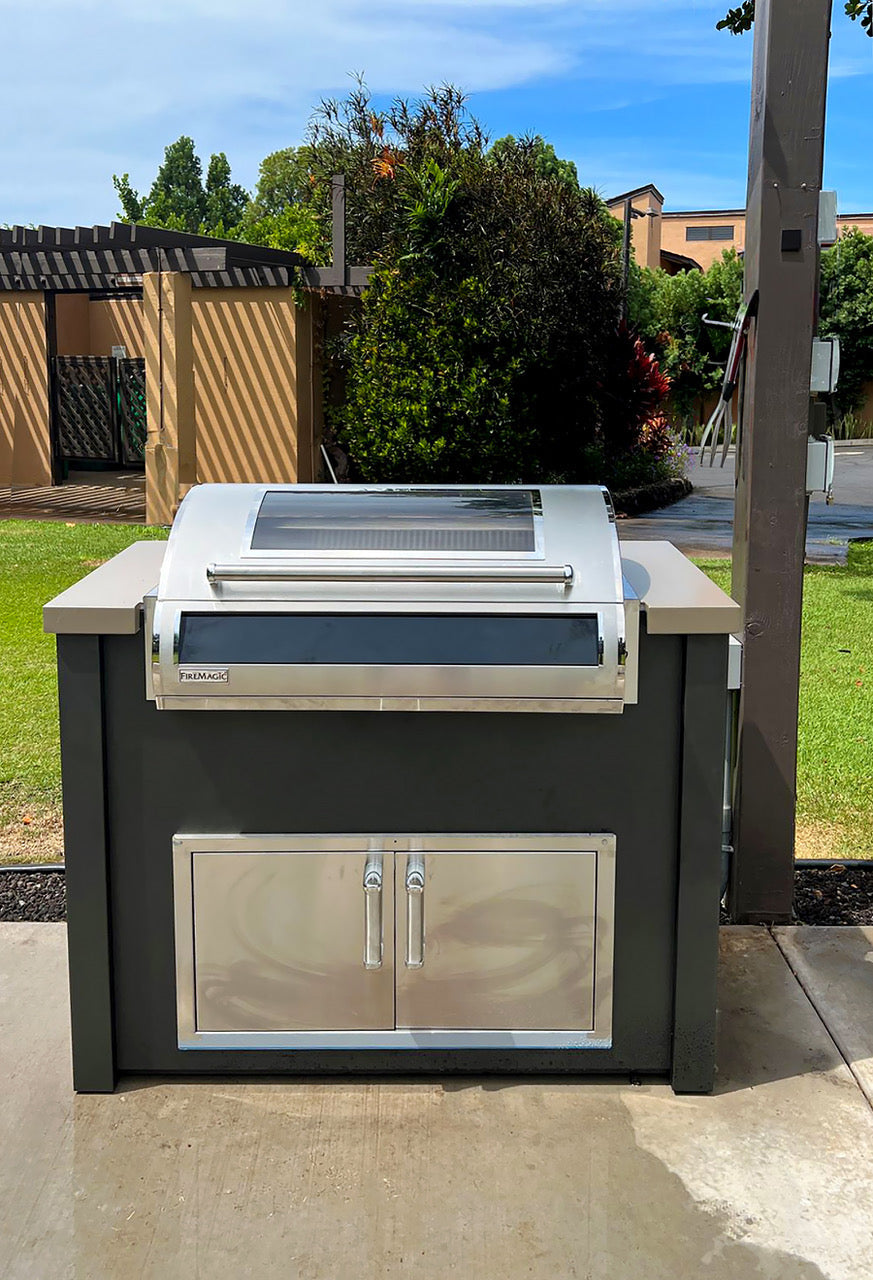 Fire Magic Electric EL500 31-Inch Built-In Electric Grill w/ Dual Touchscreen Control, Digital Timer, Bluetooth & Magic Window - EL500I-4Z1E-W - view 3