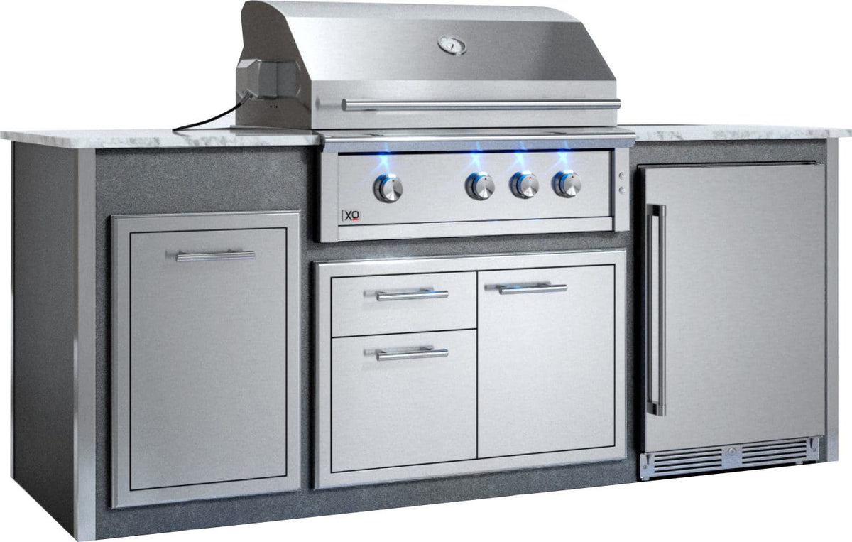 XO Appliance Factory Assembled Outdoor Designer Island (XO-XOGOK36V1GR)