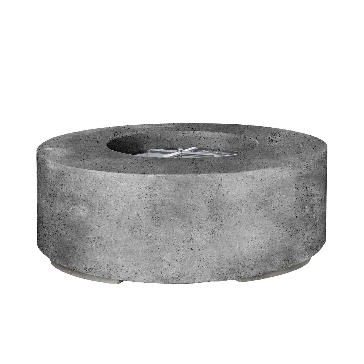 XO Appliance Fire cylinder 36" x 32" Natural gas fired GFRC (XO-XOFRND36GR) – view 2