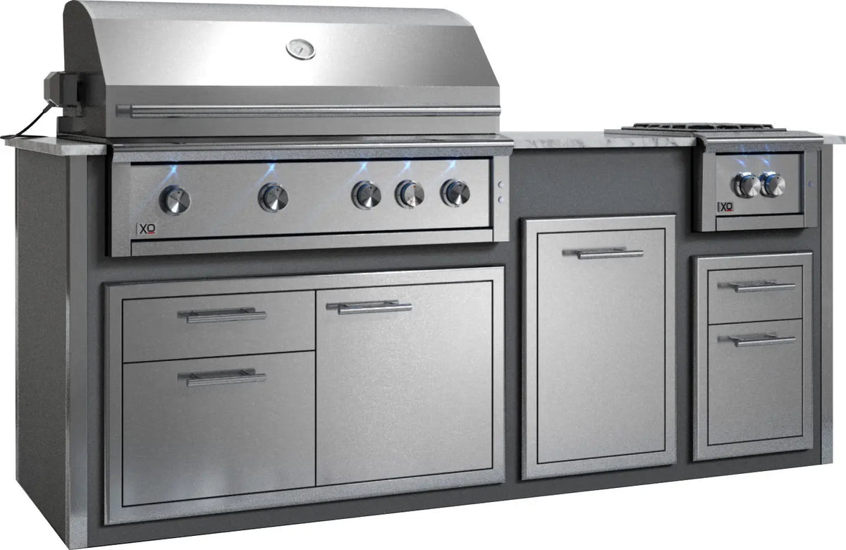 XO Appliance Factory Assembled Outdoor Designer Island (XO-XOGOK42V1GR) – view 2