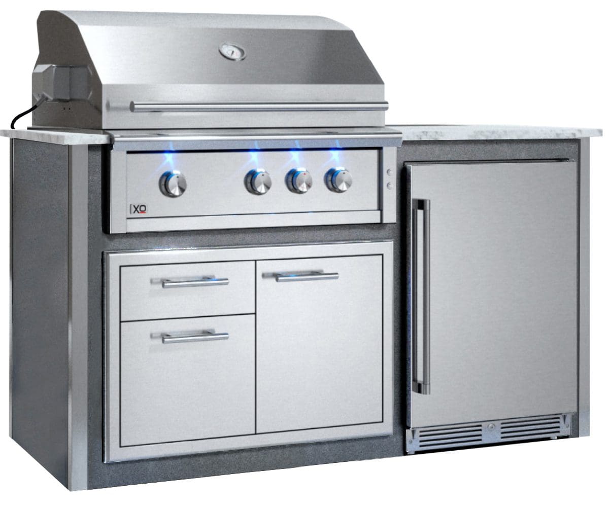 XO Appliance Factory Assembled Outdoor Designer Island (XO-XOGOK36V2GR)