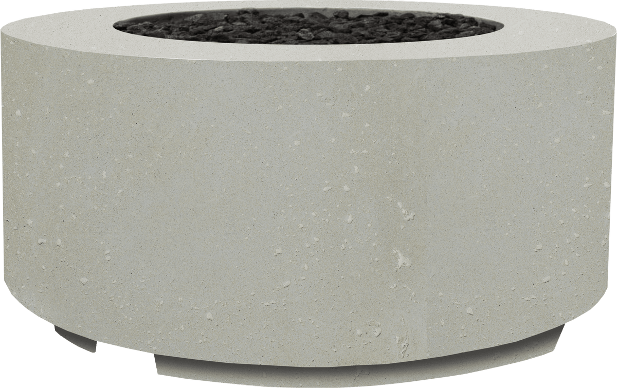 XO Appliance Fire cylinder 36" x 32" Natural gas fired GFRC (XO-XOFRND36LS)