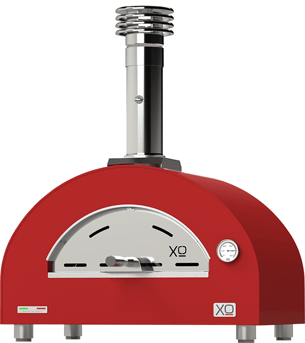 XO Appliance Countertop Wood-Fired Oven in Red – view 2