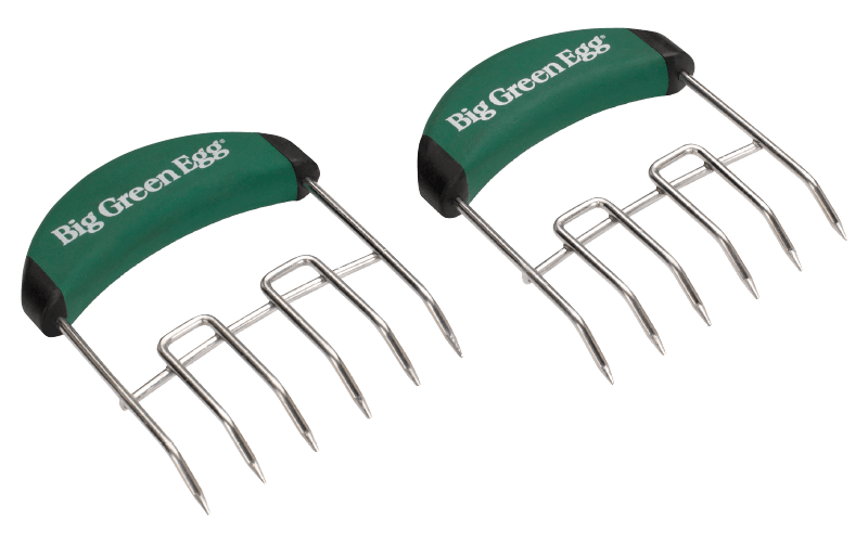Big Green Egg Stainless Steel Meat Claws, Soft Grip Handles