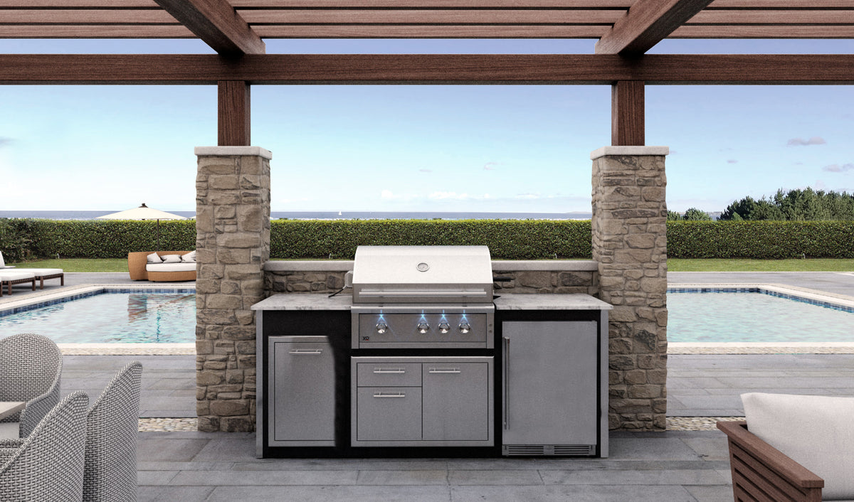 XO Appliance Factory Assembled Outdoor Designer Island (XO-XOGOK36V1GR) – view 3