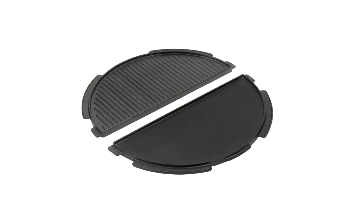 Big Green Egg Half Moon Cast Iron Plancha Griddle