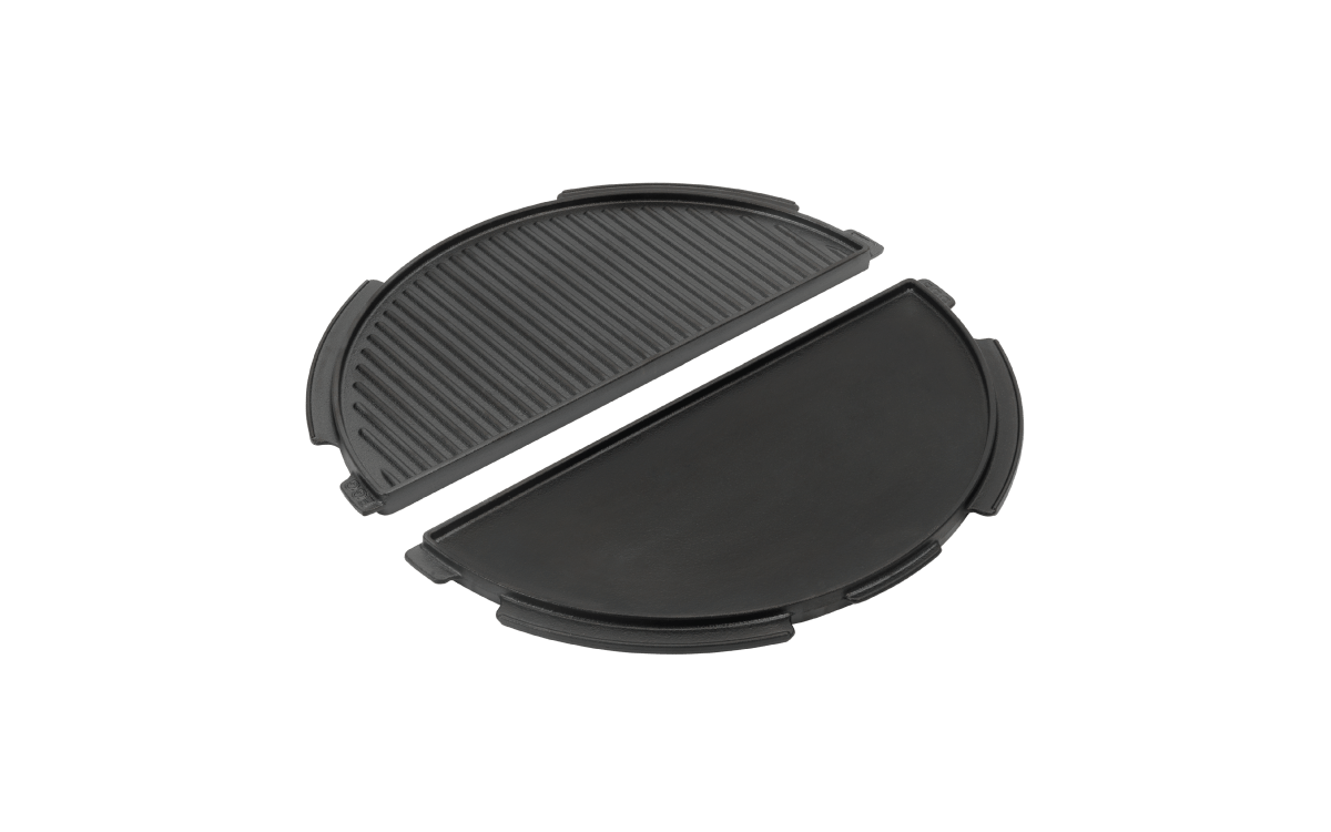 Big Green Egg Half Moon Cast Iron Plancha Griddle – view 2