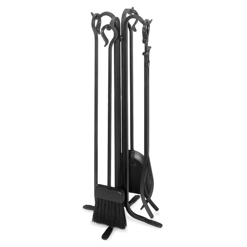 Forged Hearth Tool Set - Matte Black