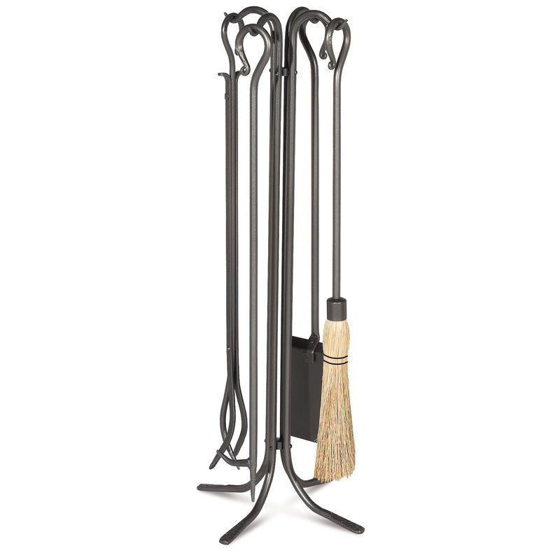 Large Hearth Tool Set - Vintage Iron