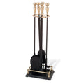 Brass & Black Traditional Square Base TS - Matte Black