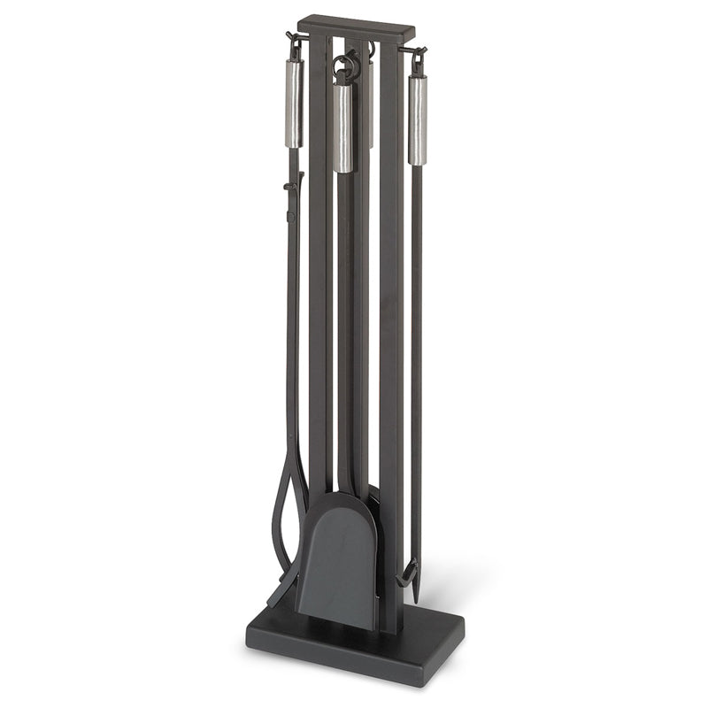 Contemporary Tool Set - Brushed Steel Handles