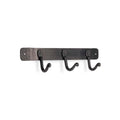 3 Hook Bracket - Vintage Iron