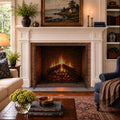 Bay Branch Embossed - Burnished Bronze, shown in a room setting