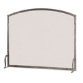 Arched Single Panel Screen - Forged Iron
