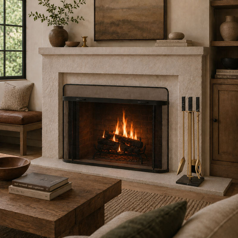 Vintage Iron Trim Single Pack, shown in a room setting