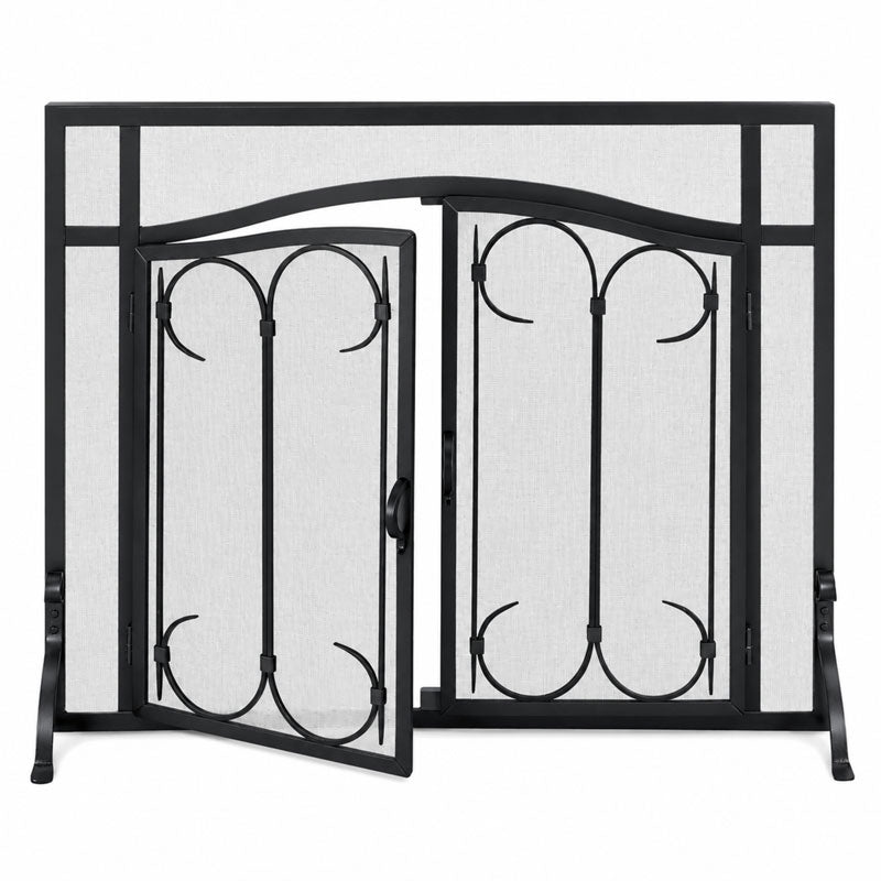 Iron Gate / Arch Door - Matte Black