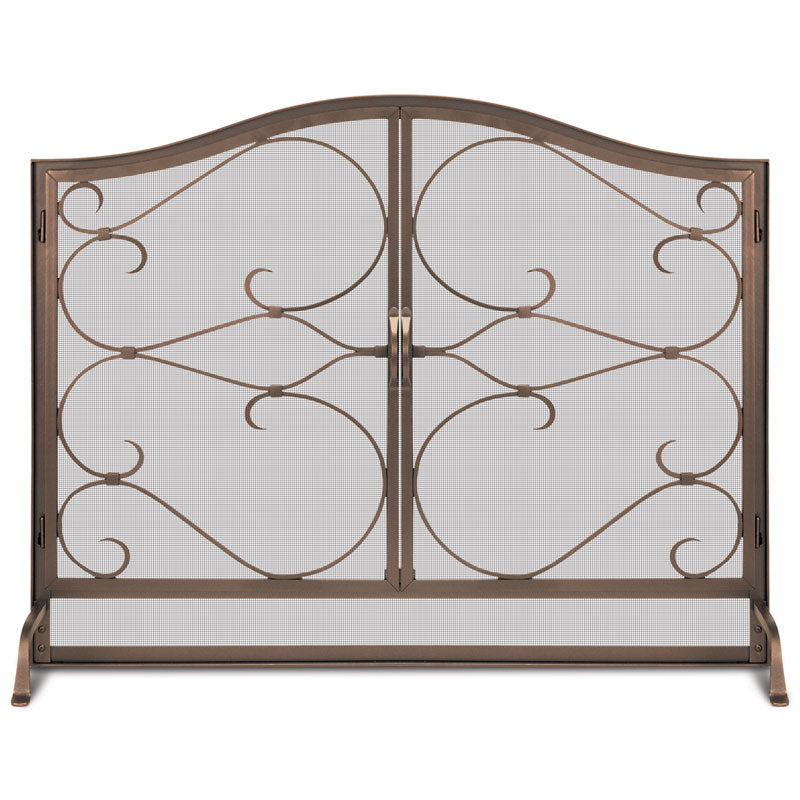 Iron Gate / Arched Door - Burnished Bronze