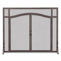 Forged Iron Door / Arch Door - Burnished Bronze