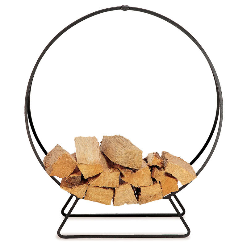 Log Hoop - Matte Black