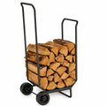Traditional Wood Cart - Matte Black