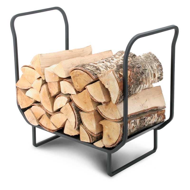 Solid Bar Stock Wood Holder LG - Matte Black
