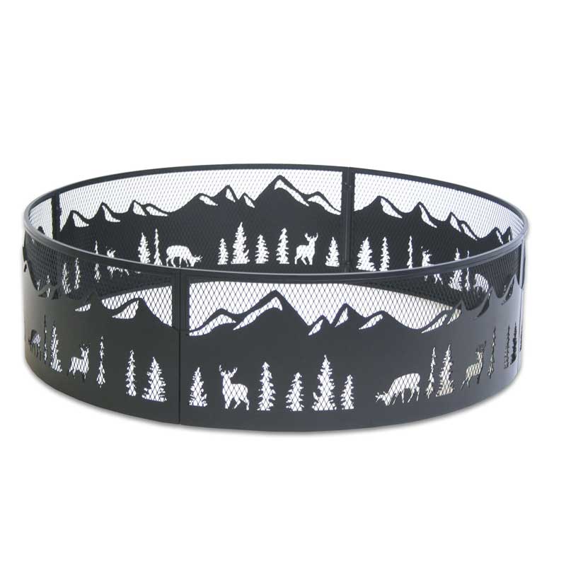 Natural Fire Ring - High Temp Black