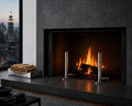 Modern Tower - Polished Nickel, shown in a room setting