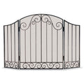 Vienna 3 Panel Folding Screen - Brushed Bronze