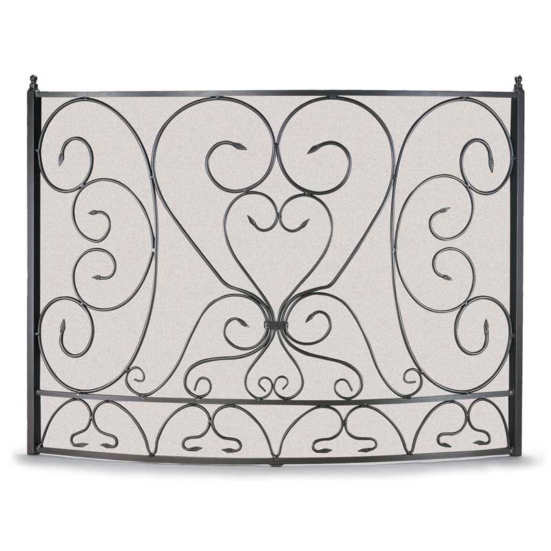 Shakespeare’s Garden Bowed Screen - Graphite